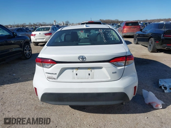 2024 Toyota Corolla LE with VIN 5YFB4MDE2RP124882, listed as a IAAI auction lot 41719381 with 18,698 mi miles and . Bid and sale history available at DreamBid. Image 16.