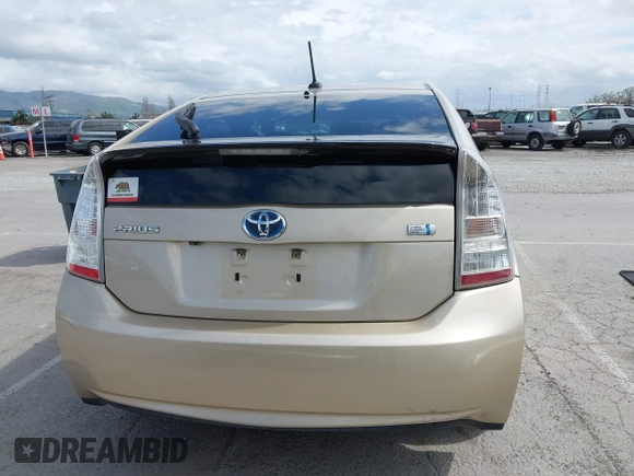 2010 Toyota Prius II with VIN JTDKN3DU1A0131920, listed as a IAAI auction lot 41905953 with 250,270 mi miles. Bid and sale history available at carsss.com. Image 17.