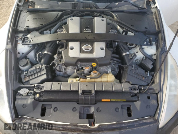 2014 Nissan 370Z Touring with VIN JN1AZ4FH8EM621259, listed as a Copart auction lot 77571454 with Not Provided miles and Salvage Title. Bid and sale history available at DreamBid. Image 11.