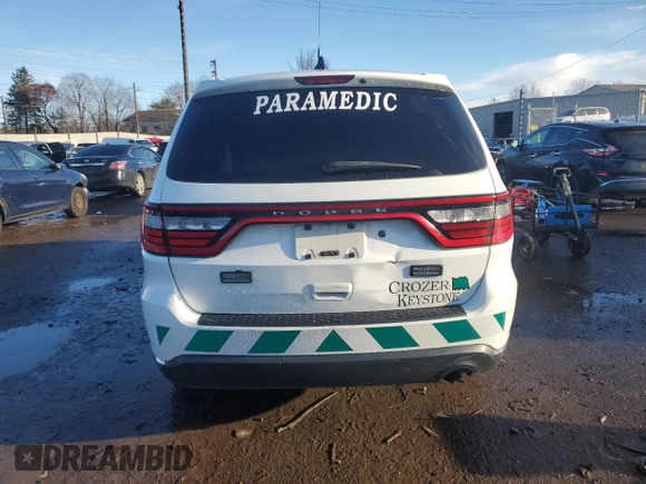 2015 Dodge Durango Special Service with VIN 1C4RDJFG0FC740712, listed as a Copart auction lot 86651714 with 155,348 mi miles and Salvage title. Bid and sale history available at DreamBid. Image 6.
