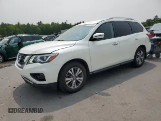 2019 Nissan Pathfinder SV z VIN 5N1DR2MN6KC602858, wystawiony jako Copart lot #59025395 z przebiegiem 170 324 mil mil oraz Czysty tytuł • Clean title. Historia ofert i sprzedaży dostępna na DreamBid. Obrazek 1.