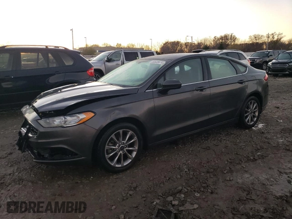 2017 Ford Fusion SE with VIN 3FA6P0H76HR319606, listed as a Copart auction lot 80635674 with 134,230 mi miles and Salvage Title. Bid and sale history available at DreamBid. Image 1.