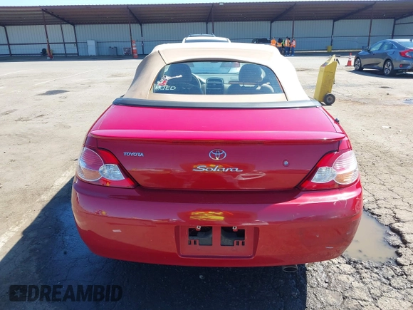 2002 Toyota Solara SE with VIN 2T1FF28P42C599564, listed as a IAAI auction lot 41881489 with 109,928 mi miles and . Bid and sale history available at DreamBid. Image 16.