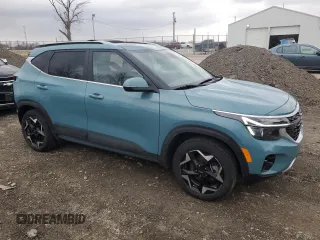 2024 Kia Seltos EX with VIN KNDERCAA0R7544961, listed as a Copart auction lot 49984595 with 36,638 mi miles and Salvage Title. Bid and sale history available at carsss.com. Image 4.