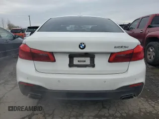 2018 BMW 5 Series 530e xDrive z VIN WBAJB1C56JB084422, wystawiony jako Copart lot #47596335 z przebiegiem 68 276 mil mil oraz Szkoda całkowita • Salvage title. Historia ofert i sprzedaży dostępna na DreamBid. Obrazek 6.