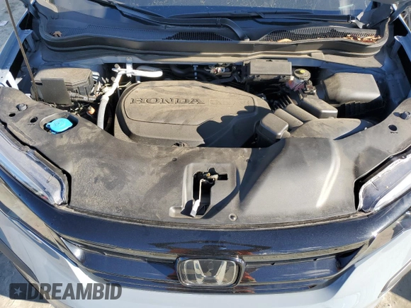 2022 Honda Pilot Sport with VIN 5FNYF6H30NB104015, listed as a Copart auction lot 80616794 with 17,647 mi miles and Clean Title. Bid and sale history available at DreamBid. Image 12.