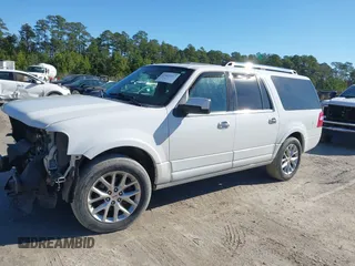 2015 Ford Expedition Max Limited with VIN 1FMJK2AT0FEF46677, listed as a IAAI auction lot 41821917 with 146,420 mi miles and . Bid and sale history available at DreamBid. Image 18.