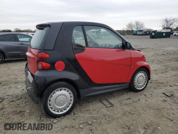 2014 Smart fortwo Pure with VIN WMEEJ3BA9EK739617, listed as a Copart auction lot 51645335 with 47,428 mi miles and Clean title. Bid and sale history available at DreamBid. Image 3.