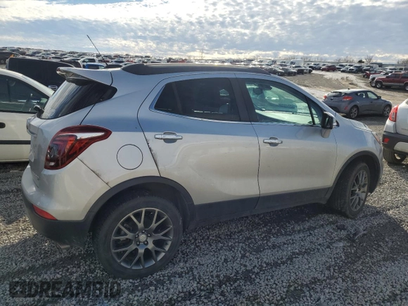 2019 Buick Encore Sport Touring with VIN KL4CJ2SB1KB806693, listed as a Copart auction lot 89061865 with 62,759 mi miles and Salvage Title. Bid and sale history available at DreamBid. Image 3.