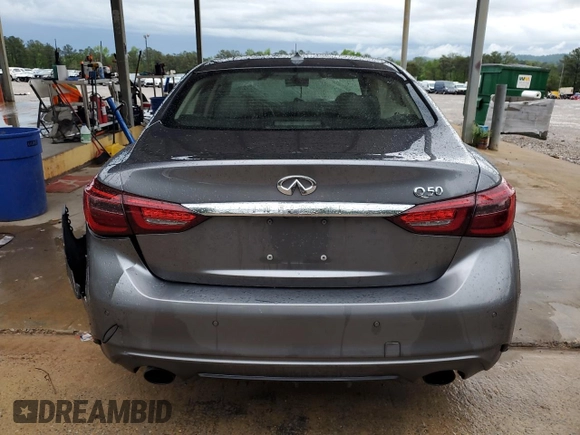 2018 Infiniti Q50 Luxe с VIN JN1EV7AP9JM351448, выставлен на аукционе Copart как лот 54090415 с пробегом Не указан миль и Списание • Salvage title. История ставок и продаж доступна на DreamBid. Изображение 6.