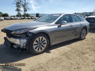 2021 Toyota Mirai XLE with VIN JTDAAAAA8MA002691, listed as a Copart auction lot 57181465 with 29,313 mi miles and Salvage title. Bid and sale history available at DreamBid. Image 1.