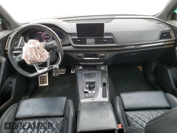2018 Audi SQ5 Premium Plus with VIN WA1A4AFYXJ2154047, listed as a Copart auction lot 71085584 with 64,018 mi miles and Salvage Title. Bid and sale history available at DreamBid. Image 8.