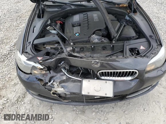 2011 BMW 5 Series 528i with VIN WBAFR1C51BDS36663, listed as a Copart auction lot 51995635 with 112,132 mi miles and Salvage Title. Bid and sale history available at carsss.com. Image 11.