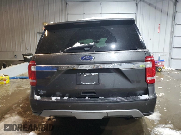 2019 Ford Expedition XLT with VIN 1FMJU1JT5KEA56198, listed as a Copart auction lot 83105894 with 55,721 mi miles and Salvage Title. Bid and sale history available at carsss.com. Image 6.