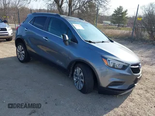 2019 Buick Encore Preferred with VIN KL4CJESB7KB773653, listed as a IAAI auction lot 42056289 with 44,782 mi miles. Bid and sale history available at carsss.com. Image 1.