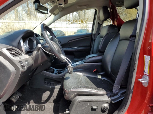 2015 Dodge Journey R/T z VIN 3C4PDCEG3FT688081, wystawiony jako Copart lot #52130025 z przebiegiem 63 813 mil mil oraz Czysty tytuł • Clean title. Historia ofert i sprzedaży dostępna na DreamBid. Obrazek 7.