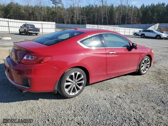 2013 Honda Accord Cpe EX-L with VIN 1HGCT2B8XDA006117, listed as a Copart auction lot 46342315 with NaN miles and Salvage Title. Bid and sale history available at carsss.com. Image 3.
