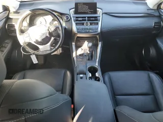 2017 Lexus NX 300h with VIN JTJBJRBZ0H2050903, listed as a Copart auction lot 43366305 with 55,965 mi miles and Salvage Title. Bid and sale history available at DreamBid. Image 8.