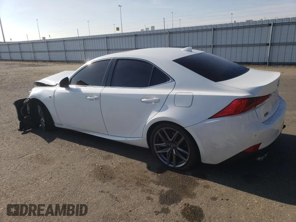 2020 Lexus IS with VIN JTHGZ1B21L5036925, listed as a Copart auction lot 84538224 with 45,831 mi miles and Salvage Title. Bid and sale history available at carsss.com. Image 2.