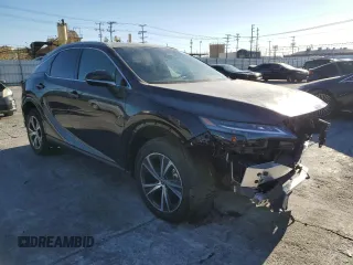 2024 Lexus RX with VIN 2T2BAMBA4RC043550, listed as a Copart auction lot 41428825 with 7,455 mi miles and Salvage Title. Bid and sale history available at carsss.com. Image 4.