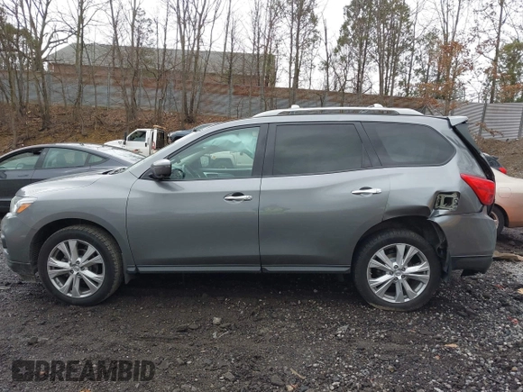 2018 Nissan Pathfinder SL with VIN 5N1DR2MM9JC621801, listed as a IAAI auction lot 41924143 with 80,325 mi miles and . Bid and sale history available at DreamBid. Image 14.