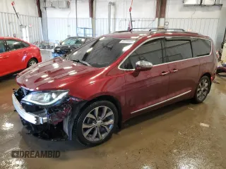 2017 Chrysler Pacifica Limited with VIN 2C4RC1GG4HR594407, listed as a Copart auction lot 88159585 with 86,163 mi miles and Clean Title. Bid and sale history available at DreamBid. Image 1.