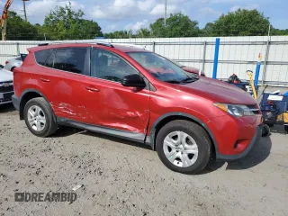 2015 Toyota RAV4 LE with VIN JTMBFREV8FD130660, listed as a Copart auction lot 54376325 with 99,641 mi miles and Salvage Title. Bid and sale history available at DreamBid. Image 4.