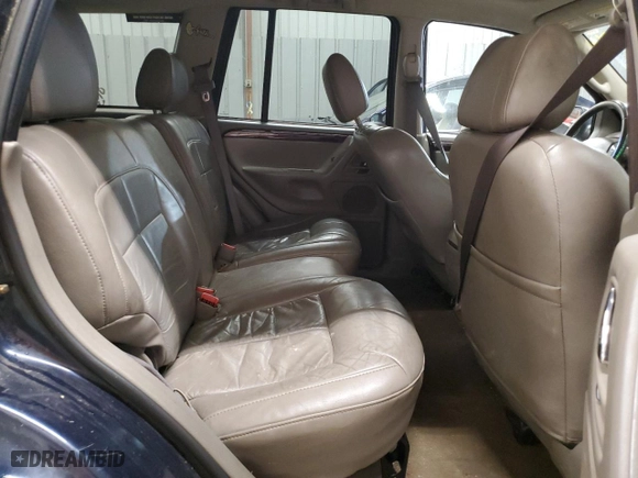 2004 Jeep Grand Cherokee Limited with VIN 1J4GW58S44C198838, listed as a Copart auction lot 55855314 with 114,814 mi miles and Salvage Title. Bid and sale history available at carsss.com. Image 10.