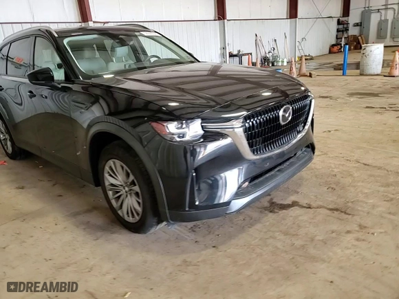 2024 Mazda CX-90 3.3 Turbo Preferred with VIN JM3KKBHD8R1117877, listed as a Copart auction lot 50509345 with 17,030 mi miles and Salvage Title. Bid and sale history available at carsss.com. Image 14.