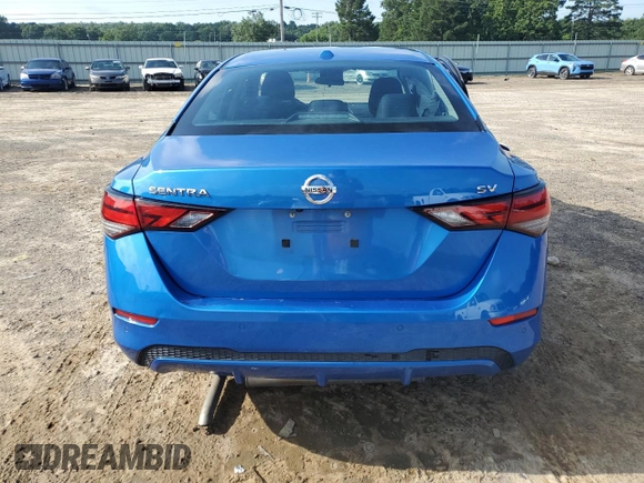 2020 Nissan Sentra SV with VIN 3N1AB8CV4LY223031, listed as a Copart auction lot 61343315 with 120,547 mi miles and Salvage title. Bid and sale history available at DreamBid. Image 6.