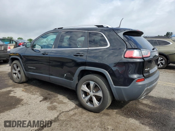 2019 Jeep Cherokee Limited with VIN 1C4PJMDN7KD142611, listed as a Copart auction lot 62733195 with 87,616 mi miles and Salvage title. Bid and sale history available at DreamBid. Image 2.