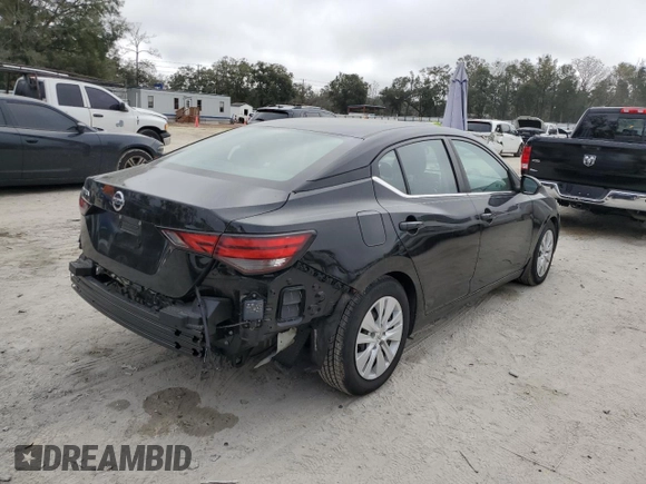 2020 Nissan Sentra S with VIN 3N1AB8BV0LY312094, listed as a Copart auction lot 44261585 with 42,146 mi miles and Salvage Title. Bid and sale history available at carsss.com. Image 3.