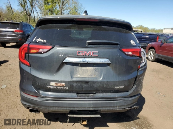 2018 GMC Terrain SLE z VIN 3GKALTEX2JL134844, wystawiony jako Copart lot #55033615 z przebiegiem 96 288 mil mil oraz Szkody całkowita. Historia ofert i sprzedaży dostępna na DreamBid. Obrazek 6.