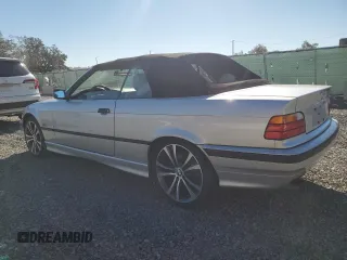 1999 BMW 3 Series 323icA with VIN WBABJ8338XEM24966, listed as a Copart auction lot 83029364 with 91,530 mi miles and Non Repairable. Bid and sale history available at carsss.com. Image 2.