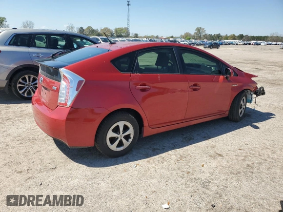 2013 Toyota Prius One with VIN JTDKN3DU0D1646227, listed as a Copart auction lot 50523035 with 178,070 mi miles and Salvage Title. Bid and sale history available at carsss.com. Image 3.