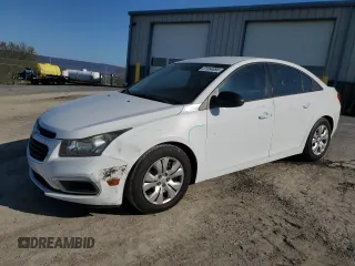 2015 Chevrolet Cruze LS with VIN 1G1PA5SH8F7139667, listed as a Copart auction lot 51894995 with 141,386 mi miles and Salvage Title. Bid and sale history available at DreamBid. Image 1.