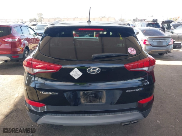 2017 Hyundai Tucson Value with VIN KM8J33A28HU484898, listed as a IAAI auction lot 41847105 with 53,210 mi miles. Bid and sale history available at carsss.com. Image 16.