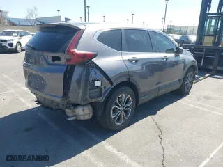 2021 Honda CR-V EX with VIN 7FARW1H5XME023292, listed as a IAAI auction lot 41690743 with 37,512 mi miles. Bid and sale history available at carsss.com. Image 4.