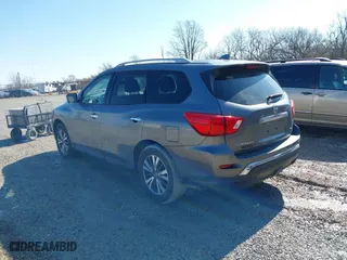 2020 Nissan Pathfinder SL with VIN 5N1DR2CN1LC597166, listed as a IAAI auction lot 41627774 with 85,786 mi miles. Bid and sale history available at carsss.com. Image 3.