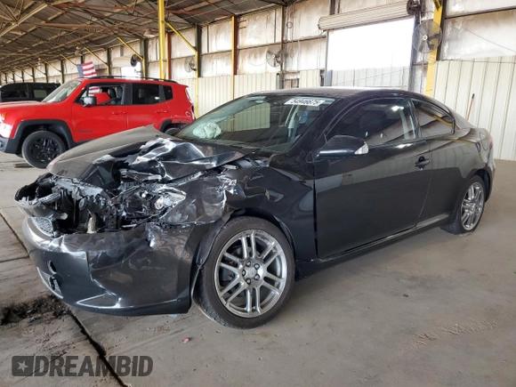 2006 Scion tC z VIN JTKDE177X60065130, wystawiony jako Copart lot #54946675 z przebiegiem 60 926 mil mil oraz Szkoda całkowita • Salvage title. Historia ofert i sprzedaży dostępna na DreamBid. Obrazek 1.
