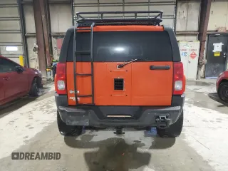 2008 Hummer H3 SUV with VIN 5GTEN13E488103030, listed as a Copart auction lot 43262805 with 168,950 mi miles and Salvage Title. Bid and sale history available at carsss.com. Image 6.