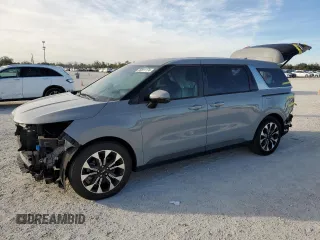2022 Kia Carnival EX with VIN KNDNC5H38N6147034, listed as a Copart auction lot 86811174 with 22,580 mi miles and Salvage Title. Bid and sale history available at carsss.com. Image 1.