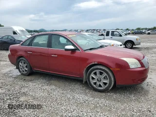 2009 Mercury Sable Premier with VIN 1MEHM42W29G617239, listed as a Copart auction lot 55176425 with 191,208 mi miles and Salvage title. Bid and sale history available at DreamBid. Image 4.
