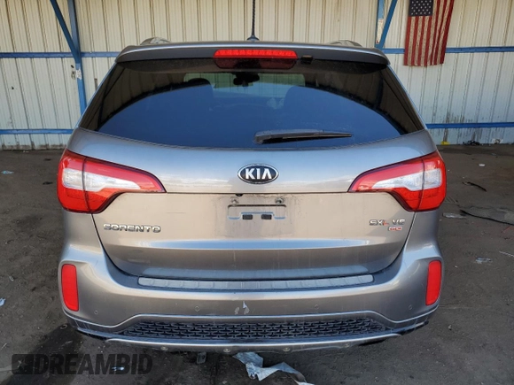 2014 Kia Sorento SX Limited with VIN 5XYKWDA74EG486713, listed as a Copart auction lot 50406585 with 144,063 mi miles and Salvage title. Bid and sale history available at DreamBid. Image 6.