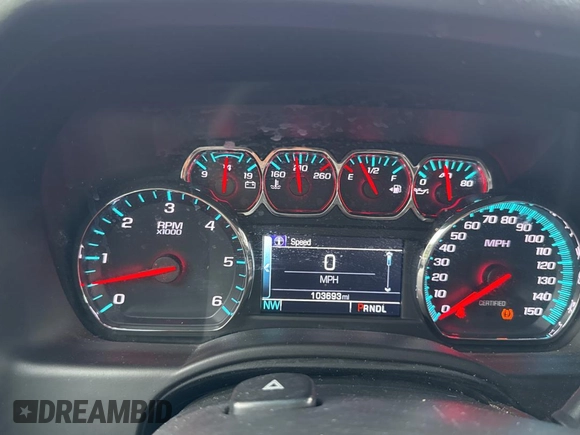 2019 Chevrolet Tahoe Commercial with VIN 1GNLCDECXKR281986, listed as a Copart auction lot 63148895 with 103,693 mi miles and Clean title. Bid and sale history available at DreamBid. Image 8.