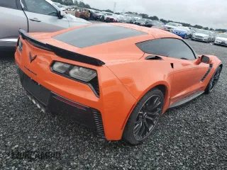 2019 Chevrolet Corvette Z06 2LZ with VIN 1G1YS2D67K5600391, listed as a Copart auction lot 73743904 with 0 mi miles and Salvage Title. Bid and sale history available at carsss.com. Image 3.