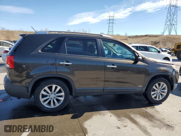 2011 Kia Sorento EX with VIN 5XYKUDA27BG133341, listed as a Copart auction lot 47578165 with 129,331 mi miles and Salvage Title. Bid and sale history available at DreamBid. Image 3.