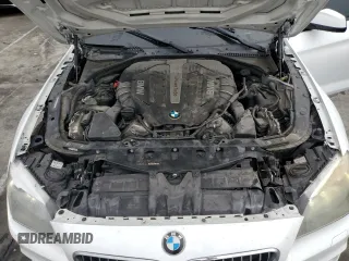 2014 BMW 6 Series 650i z VIN WBA6B2C59ED128936, wystawiony jako Copart lot #46409685 z przebiegiem 53 208 mil mil oraz Szkoda całkowita • Salvage title. Historia ofert i sprzedaży dostępna na DreamBid. Obrazek 11.