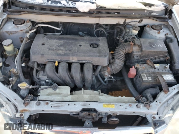 2006 Toyota Corolla CE with VIN 2T1BR32E76C681877, listed as a Copart auction lot 46545235 with 252,431 mi miles and Clean Title. Bid and sale history available at DreamBid. Image 11.