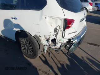 2019 Nissan Pathfinder SV with VIN 5N1DR2MM1KC590948, listed as a IAAI auction lot 41434332 with 96,352 mi miles and . Bid and sale history available at DreamBid. Image 6.